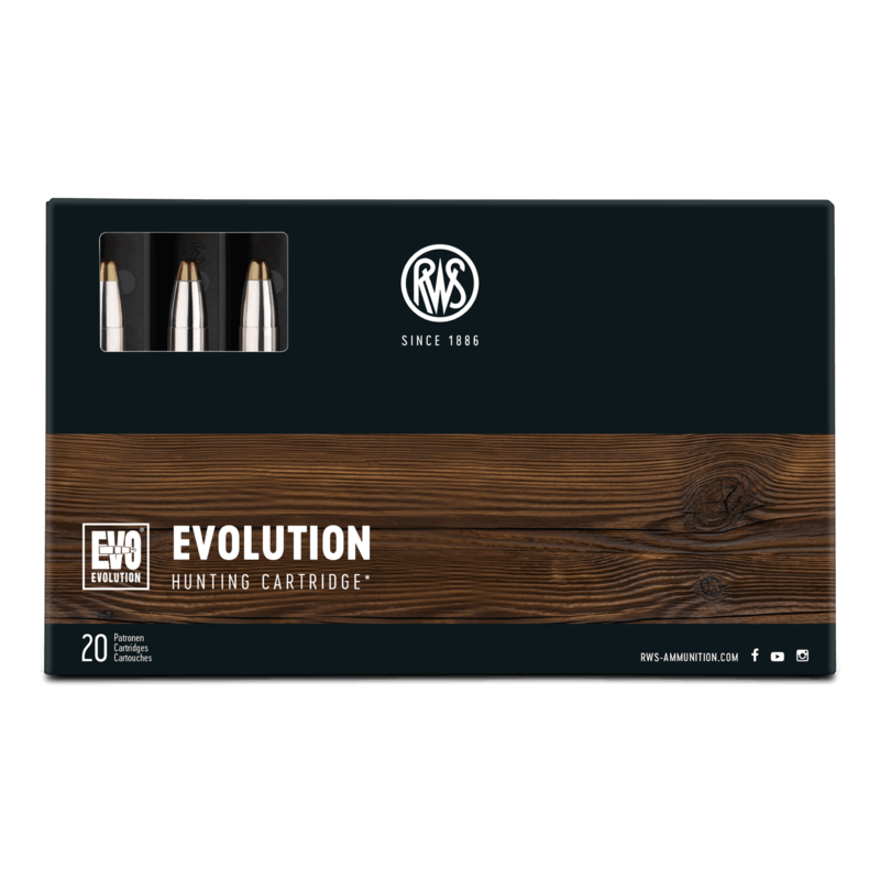 RWS 8x57 JS Evo 13 g/ 200 gr Boite de 20 cps