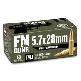 FN 5,7X28 FMJ 40GR Boite de 50 Cps