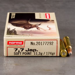 Norma 7,7 Jap SP 11,3Gr / 174Grs Boite de 20 Cps