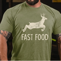 Fast Food  T-shirt Cotton