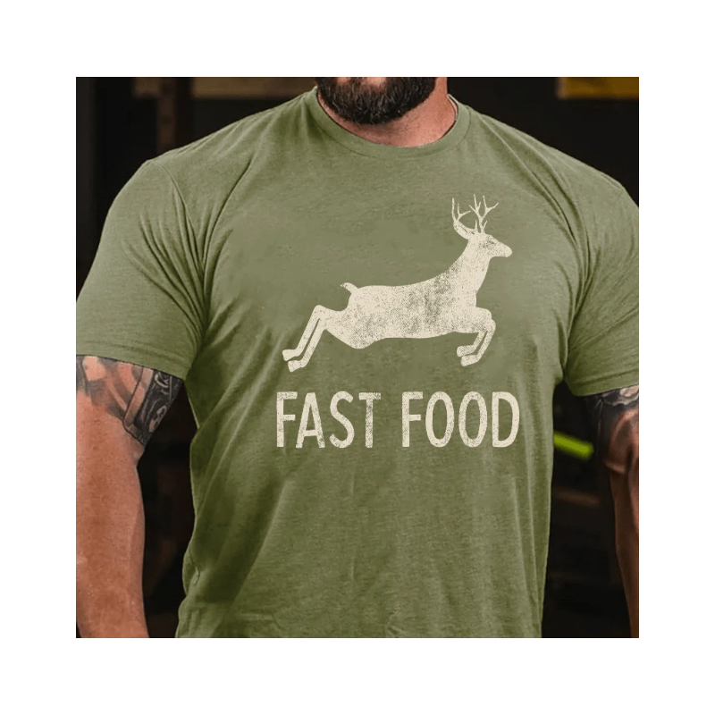 Fast Food  T-shirt Cotton