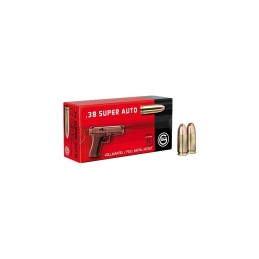 Geco .38 Super Auto 8 g 124 gr FMJ Boite de 50 cps