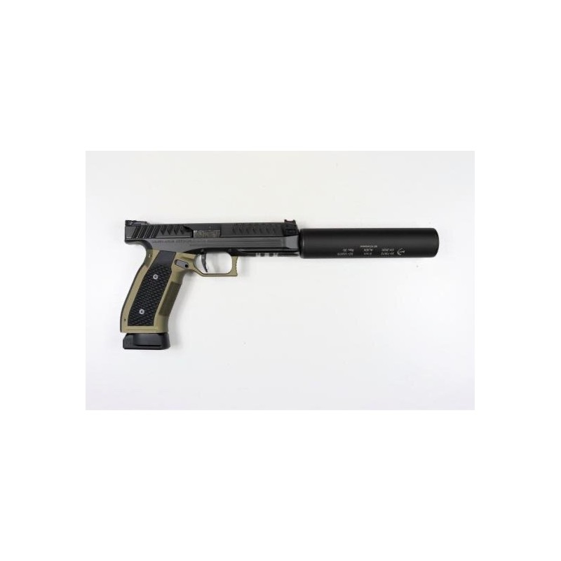 Laugo Arms Alien Standard kit 9mm Para | Black/Green avec silencieux B&T ALIEN