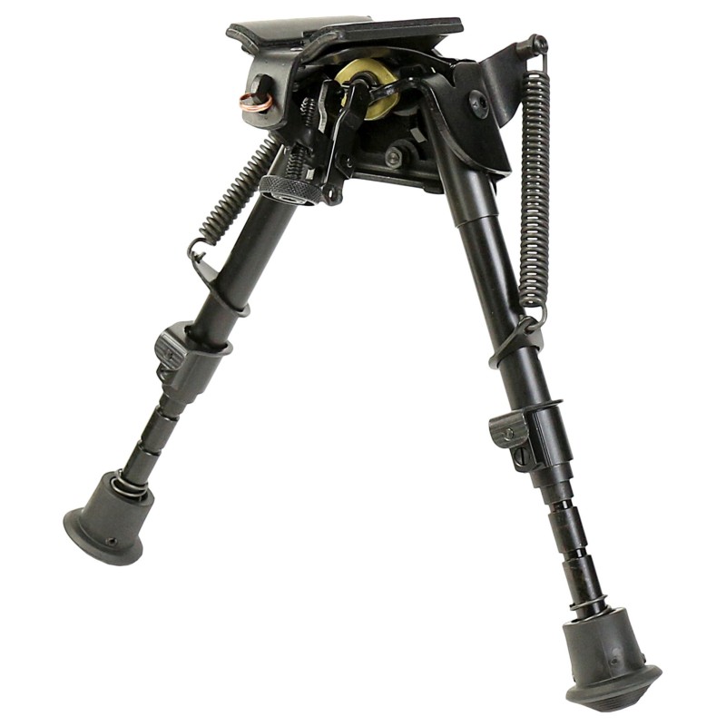 Harris Bipied Swivel pivotant pied crantés 6"-9" series S
