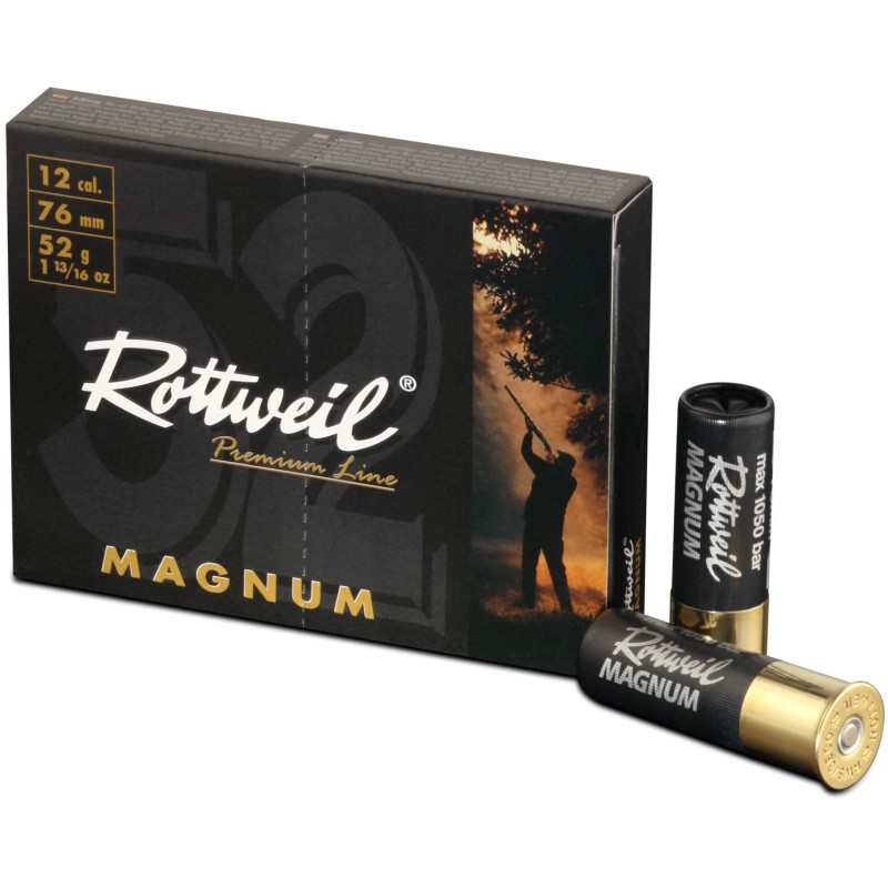 Rottweil Waidmannsheil n.4 cal. 12/76 3,2 mm 52g - Boite de 10 cps