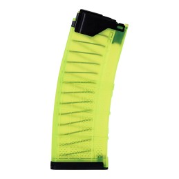 LANCER SYSTEMS L5AWM 30RD 5.56X45MM/.223 REM MAGAZINE, TRANSLUCENT ALIEN GREEN