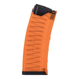 LANCER SYSTEMS L5AWM 30RD 5.56X45MM/.223 REM MAGAZINE, TRANSLUCENT BLAZE ORANGE
