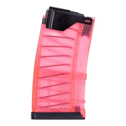 LANCER L5 ADVANCED WARFIGHTER 5.56/223 20RD MAGAZINE, TRANSLUCENT PINK