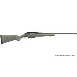 Ruger, Carabine, American Rifle Predator, .6.5 Grendel, 22", MT5/8"-24, 10 coups, Moss Green
