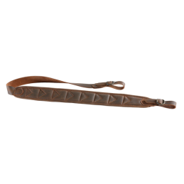Bretelle d'arme cuir piqué