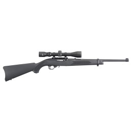 RUGER 10/22 CARBINE COMBO 22LR 10RD 18.5" RIFLE W/ SCOPE AND CASE