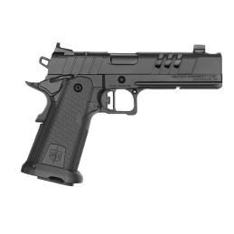 MAC 9 DS-D Comp 5" Black QPQ Ported Bull Barrel 9mm 17rd Pistol Optic Cut w/Rail & Beavertail